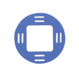 Blue Picture Frame Fobbie